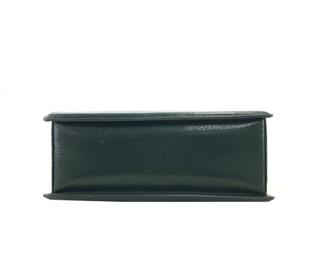 【希少品】GUCCI ミケーレ期 レザーバングル グリーン 希少品】GUCCI ミケーレ期 レザーバングル グリーン 希少品