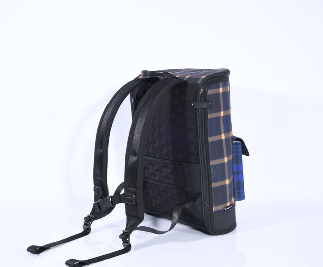 キャプテン M タータン イエロー/ブルー スコットランド チェック柄