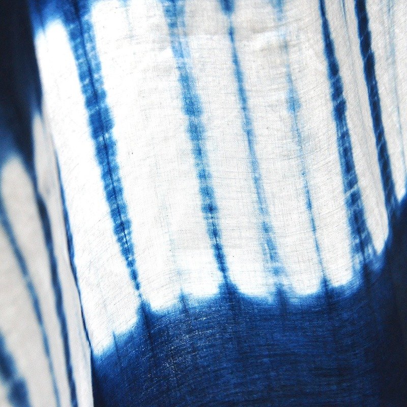 [Sui Shi Ji] Plants and trees dyed cotton multi-function square towel wind-shield wind-shield handkerchief key pattern