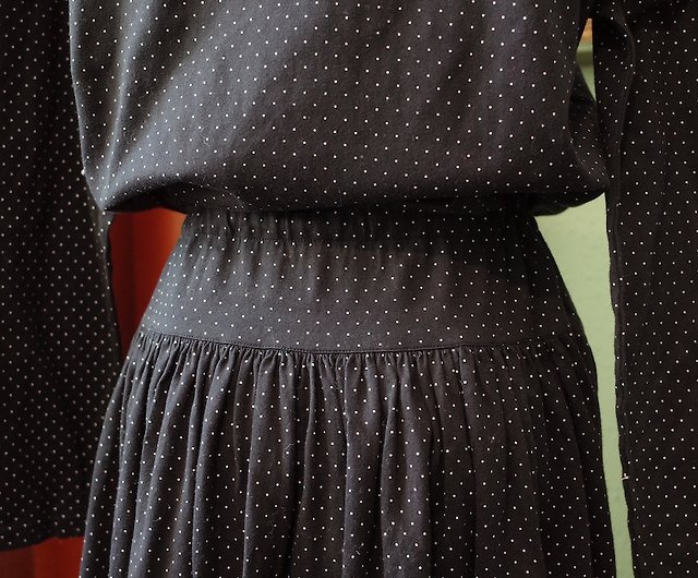 Medieval Japanese brand kaneko isao polka dot dress Japanese dress