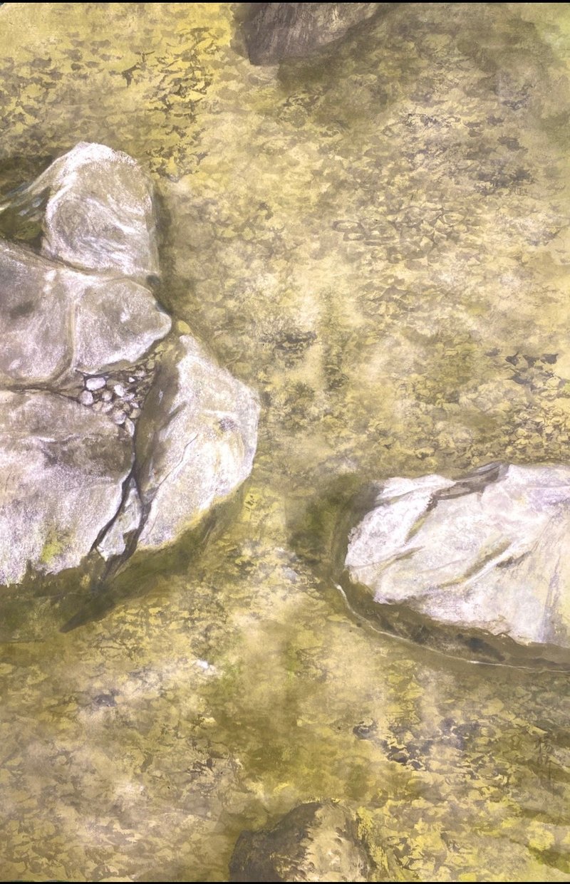 待留何盼 - 插畫/繪畫/寫字 - 紙 綠色