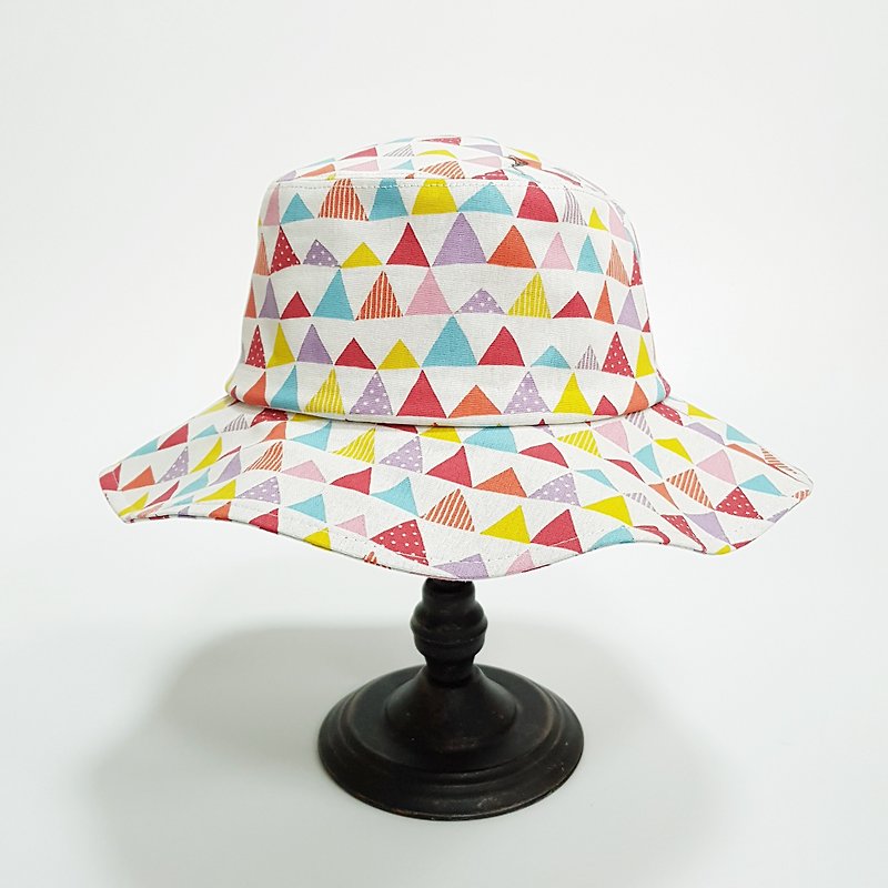 恬Easy Style Hat Cap - Triangular Black 2018 Summer New #Sweet #Shade# Travel - หมวก - ผ้าฝ้าย/ผ้าลินิน หลากหลายสี