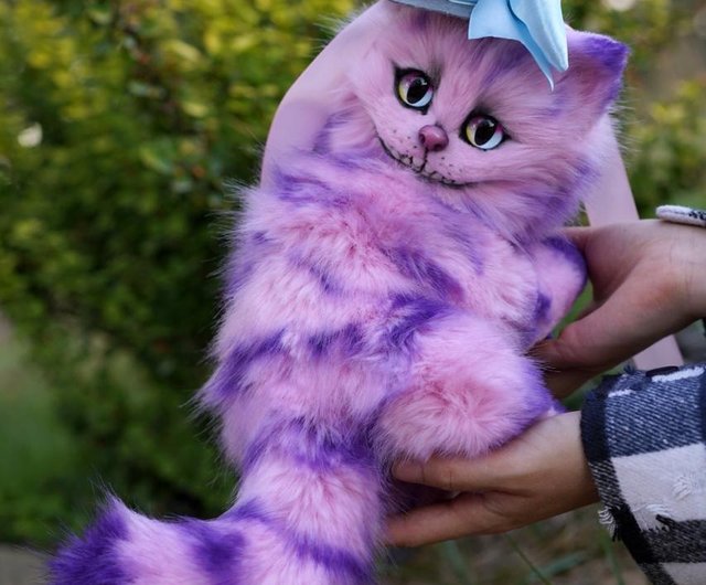 ピンクのチェシャ猫 - ショップ Monkey Business Toys 人形