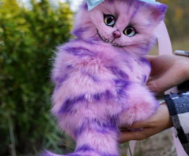 ピンクのチェシャ猫 - ショップ Monkey Business Toys 人形