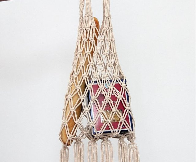 Macrame bag. A wicker bag. Shopper Shop Remeslo Other Pinkoi