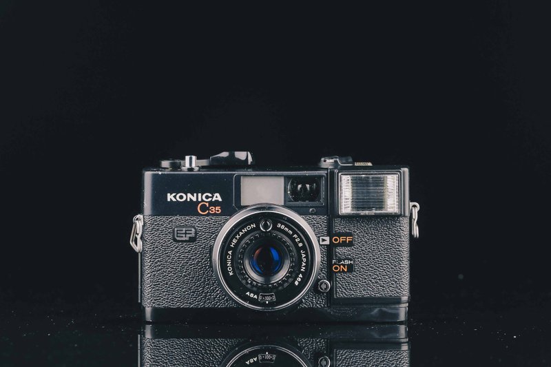 KONICA C35 EF #1491 #135底片相機 - 相機/拍立得/底片相機 - 其他金屬 黑色