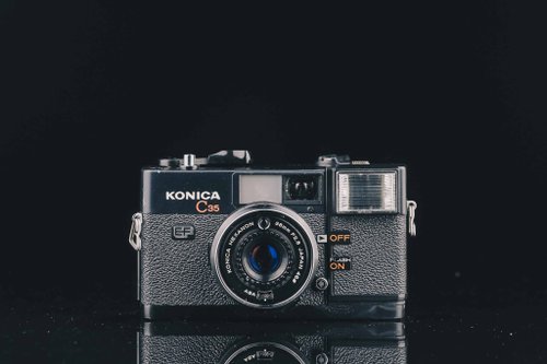 瑞克先生-底片相機專賣 KONICA C35 EF #1491 #135底片相機