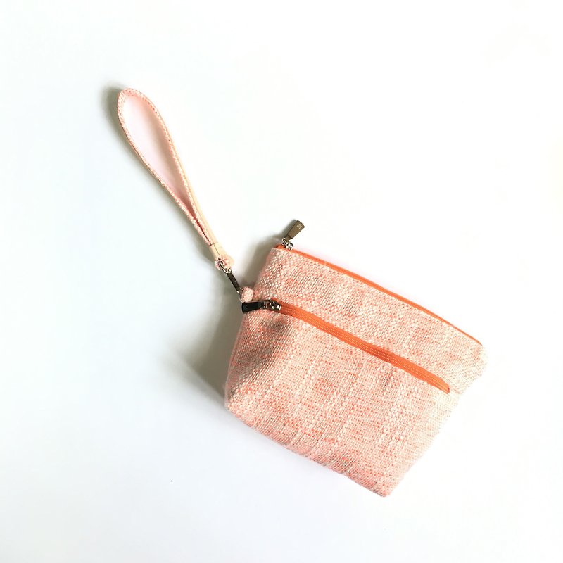 Bag - Drawstring Bags - Genuine Leather Orange