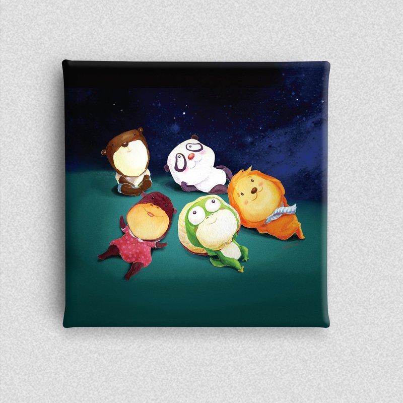 星空 無框畫 複製畫 壁飾 擺飾 - 壁貼/牆壁裝飾 - 防水材質 
