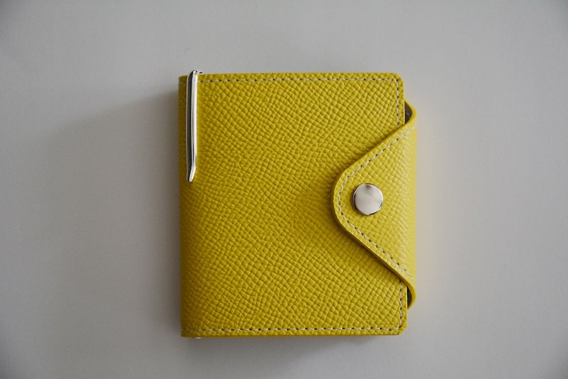 Culioro LEATHER MEMO COVER and PEN S Yellow