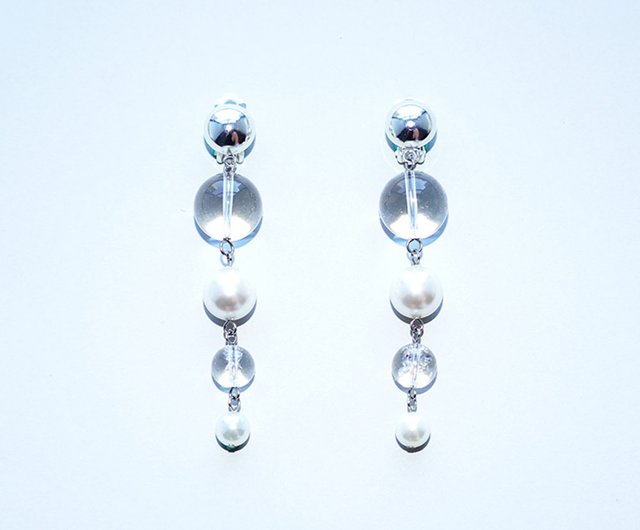 Designer crystal store earrings