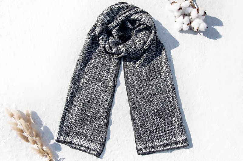 Cashmere Cashmere / Knitted Scarf / Pure Wool Scarf / Wool Shaw - Thick Japanese Color - ผ้าพันคอถัก - ขนแกะ หลากหลายสี