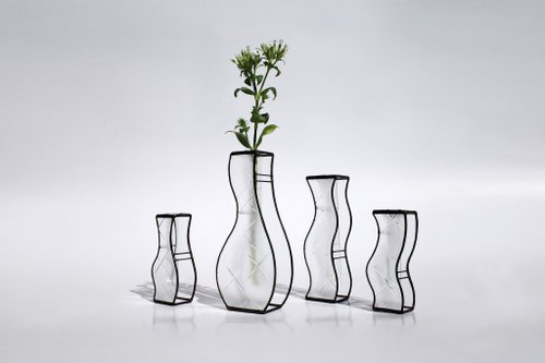 LUMIROOMI 璃光之間 浮波/玻璃試管花器/擺飾/鑲嵌玻璃/十字花
