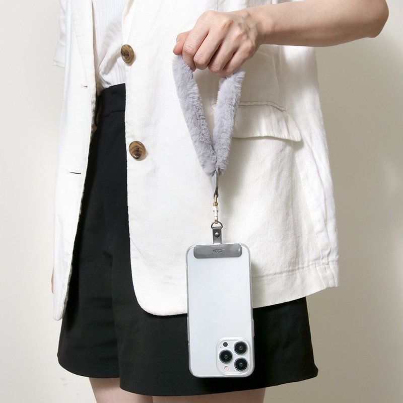 毛毛手腕繩(多款任選) - 手機掛繩/背帶 - 其他材質 