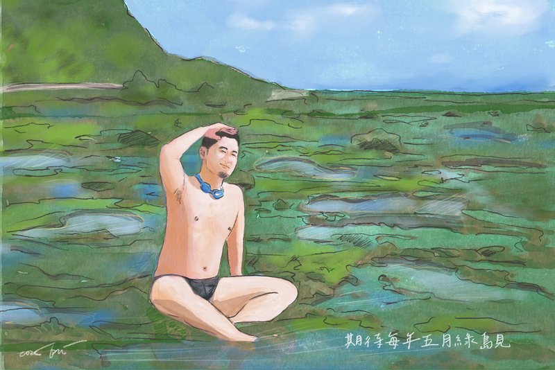 似顏繪禮物 下單前請先聯繫設計師 - 似顏繪/客製畫 - 紙 