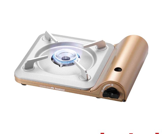 Slim gas store stove