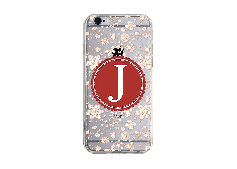 Letter J - Samsung S5 S6 S7 note4 note5 iPhone 5 5s 6 6s 6 plus 7 7 plus ASUS HTC m9 Sony LG G4 G5 v10 phone shell mobile phone sets phone shell phone case - เคส/ซองมือถือ - พลาสติก 