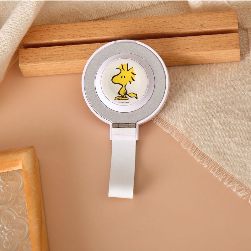 SNOOPY Snoopy Classic Woodstock 15W 2-in-1 Magnetic Stand Wireless Charger (Mobile + Watch - Phone Accessories - Plastic Multicolor