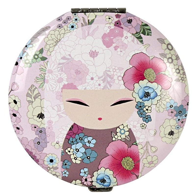 And blessing doll aina portable mirror - Makeup Brushes - Other Materials Pink