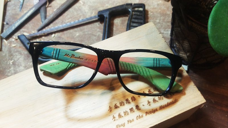 Taiwan handmade glasses MB dreamed of flying wing [of] action series exclusive feel art technology Aesthetics - Glasses & Frames - Bamboo Multicolor