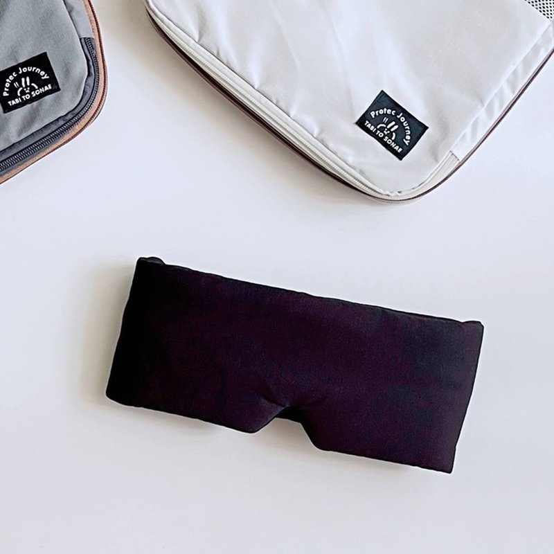 BISQUE Travel Series Ultra-Soft Full Coverage Eye & Ear Mask - Luggage & Luggage Covers - Other Man-Made Fibers 