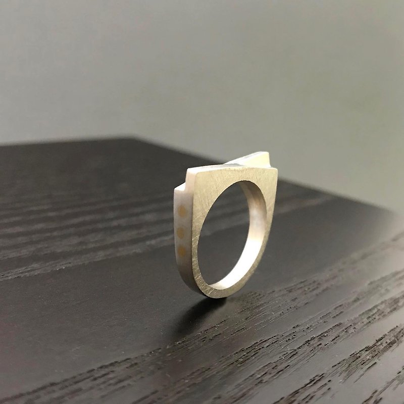 Morse Code Ring - General Rings - Silver Silver
