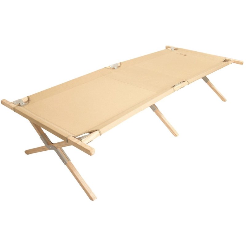 復古行軍床(木) Byer of Maine Heritage Cot 戶外露營 - 露營用品 - 木頭 卡其色