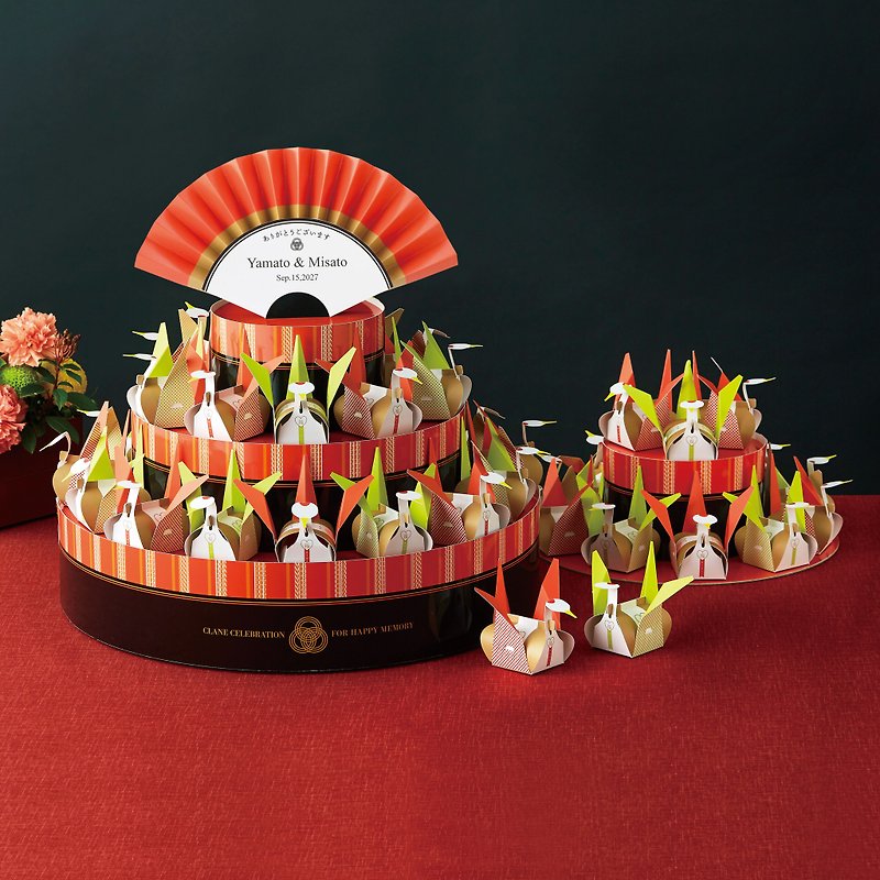 2024 wedding recommendation Meotozuru set (star candy) - Snacks - Paper Multicolor