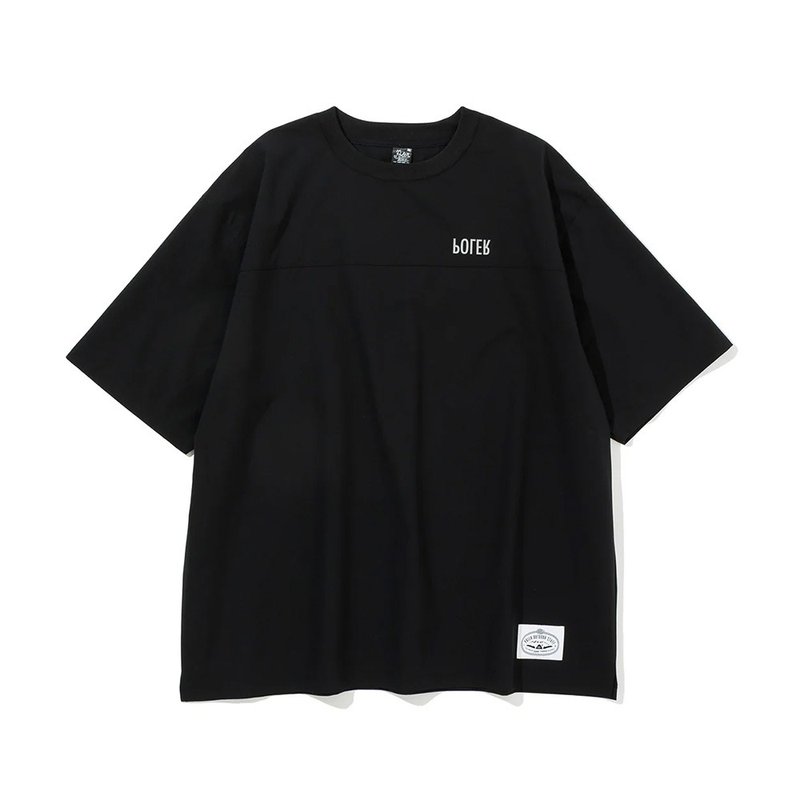 日本限定POLER RELOP2 DRY TEE 快乾T恤 / 黑 - 男 T 恤 - 聚酯纖維 黑色