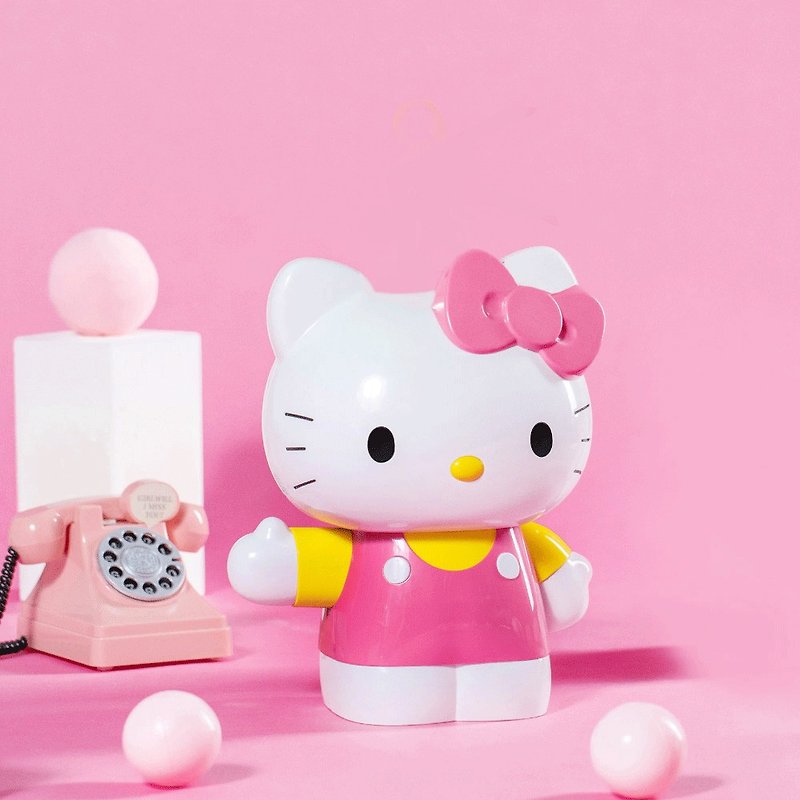 Hello Kitty造型台座(三麗鷗正版授權) - 玩偶/公仔 - 塑膠 粉紅色