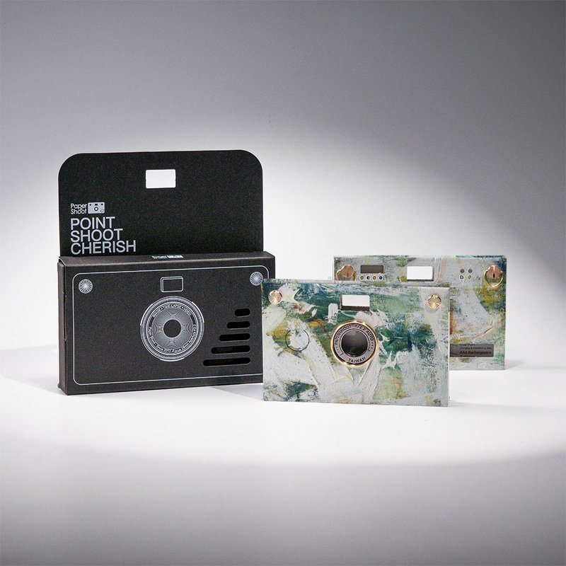 【CASE ONLY】巴黎生活 La vie a Paris紙殼(不含主機)PaperShoot - 相機/拍立得/底片相機 - 紙 粉紅色