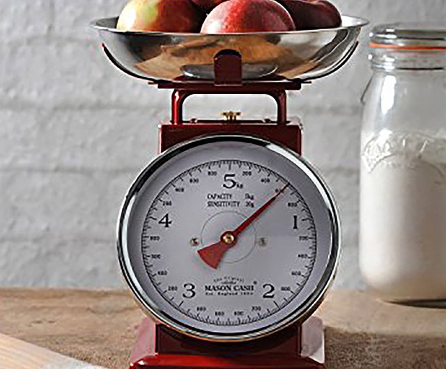 Typhoon Stainless Steel Retro Mechanical Kitchen Scale