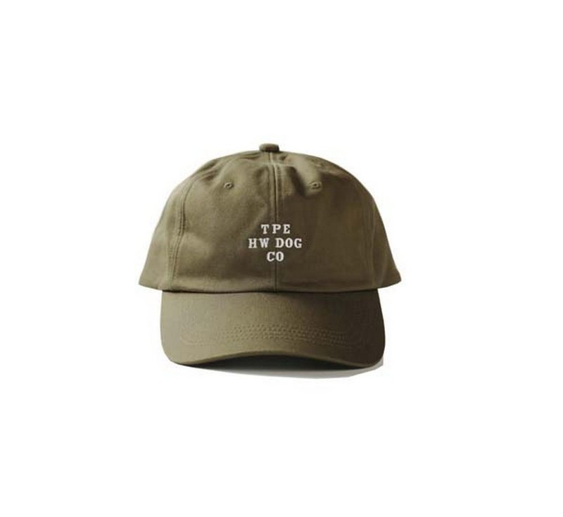 HWDog&Co.City Limited Wash Cap City Limited Washable Old Cap (Olive Green) - หมวก - วัสดุอื่นๆ สีเขียว