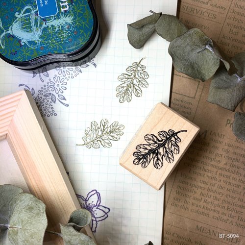 貝登堡K-KINGDOM 楓木印章-葉子 BT-5094