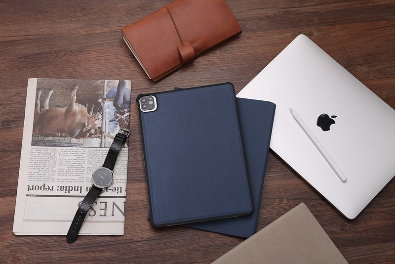 VOYAGE iPad Pro 11吋 第2代磁吸式硬殼保護套藍4716779661699 - 手機殼/手機套 - 其他材質 藍色