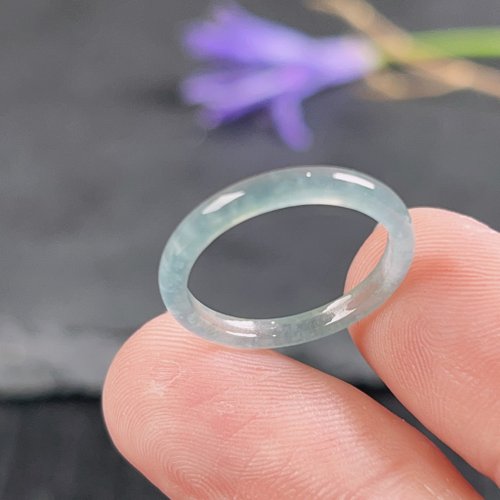 瓔珞珠寶盒 E.L.Jewelry Box 冰種翡翠戒指戒圈 | 國際9.5圍 | 天然翡翠A貨 | 送禮