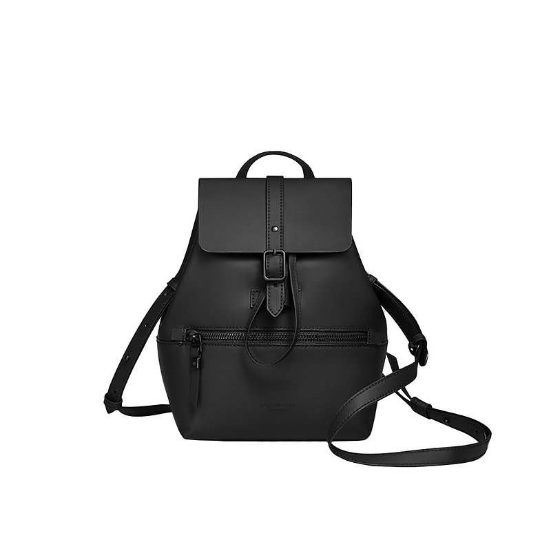 Gaston Luga Gala 2.0 迷你後背包- 經典黑【新品上市】 - 後背包/書包 - 其他材質 黑色