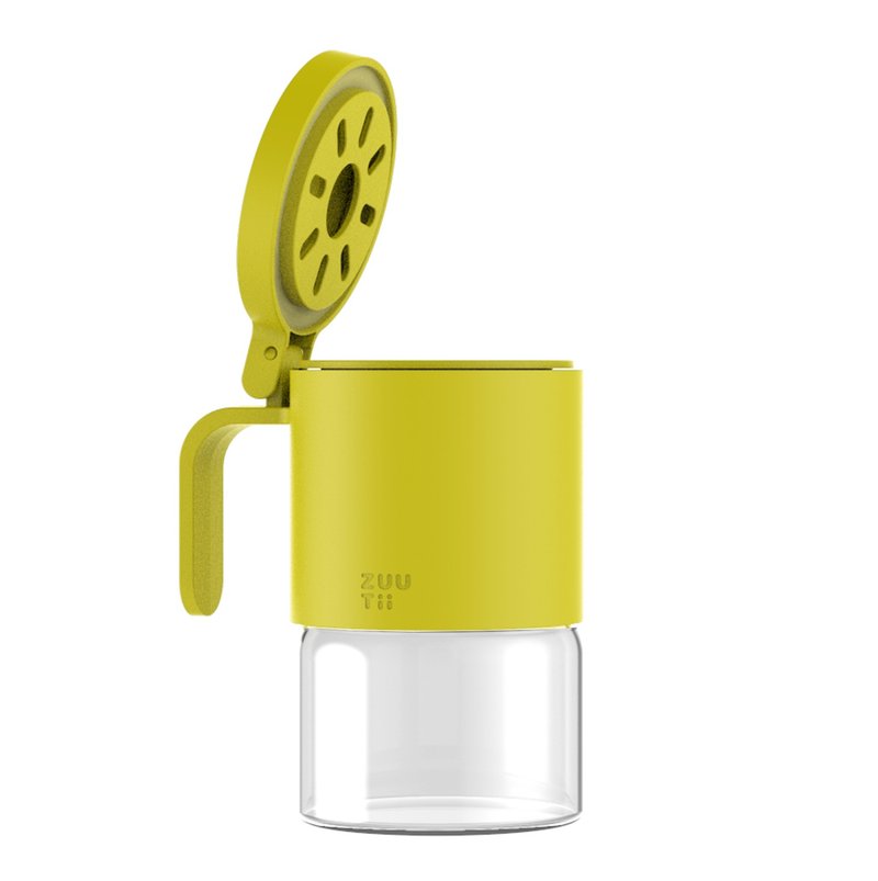 SPICE CONTAINER-LIGHT LEMON - Food Storage - Glass Yellow