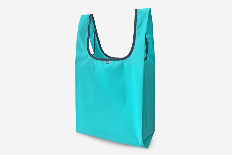 U3 reusable bag / Turquoise × Dark Blue