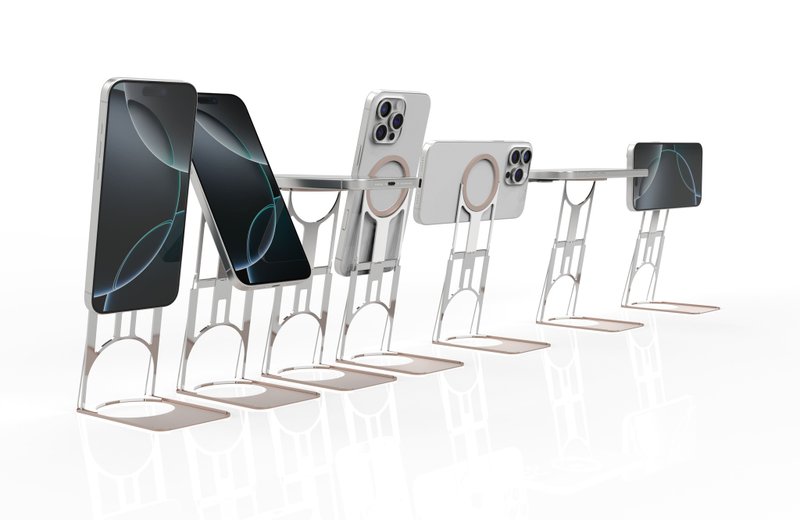 MAJEXTAND秒捷架S 磁吸式折疊手機支架 四色 - 手機配件 - 其他金屬 