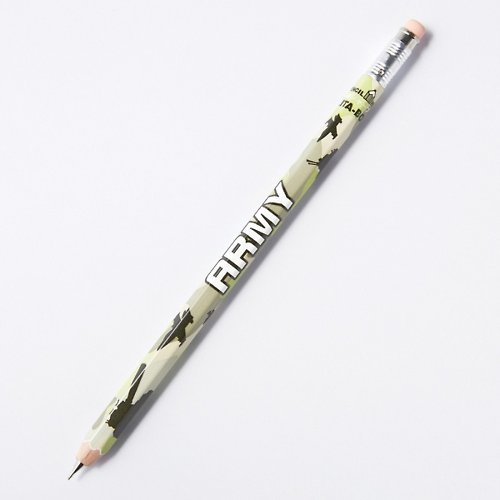 kitaboshi-pencil Woodnote系列 ARMY 0.5mm自動鉛筆