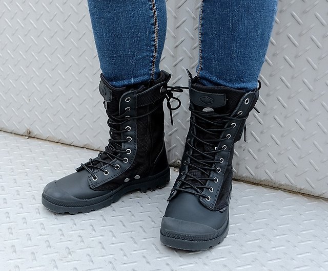 Do housework agency Airlines Fall and winter personality] PALLADIUM TACTICAL OPS ballistic nylon combat  boots 72604 - Shop PALLADIUM Men's Boots - Pinkoi
