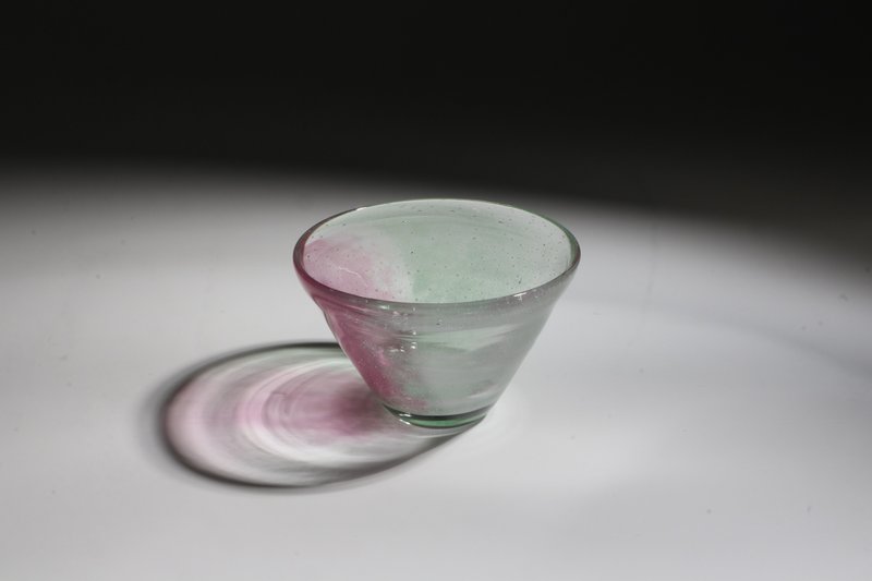 三彩清酒杯 - 杯子 - 玻璃 多色