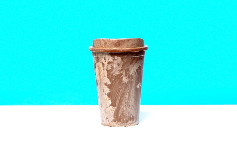 稻穀殼製 - 環保咖啡杯