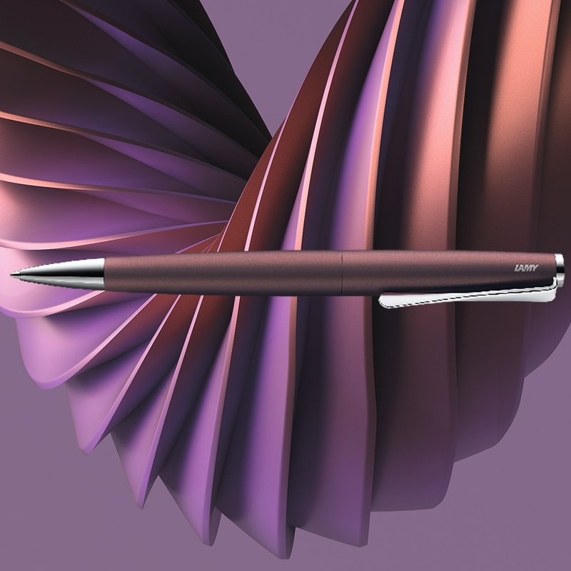 【雷雕免費刻字】LAMY 原子筆 / studio 系列  - 紫褐色 - 原子筆/中性筆 - 鋁合金 紫色