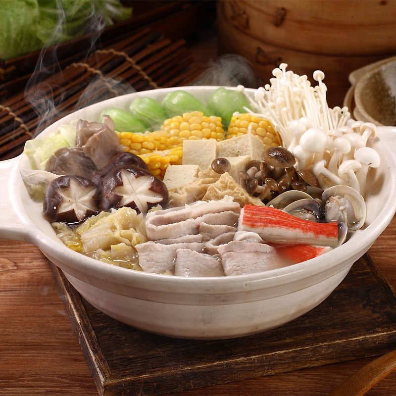 Frozen-Carnival Free Shipping Group [Zhenhui Food Strict Selection] Friendly Food Series-Northeast Pickled Cabbage and White Pork Pot 2 into the group