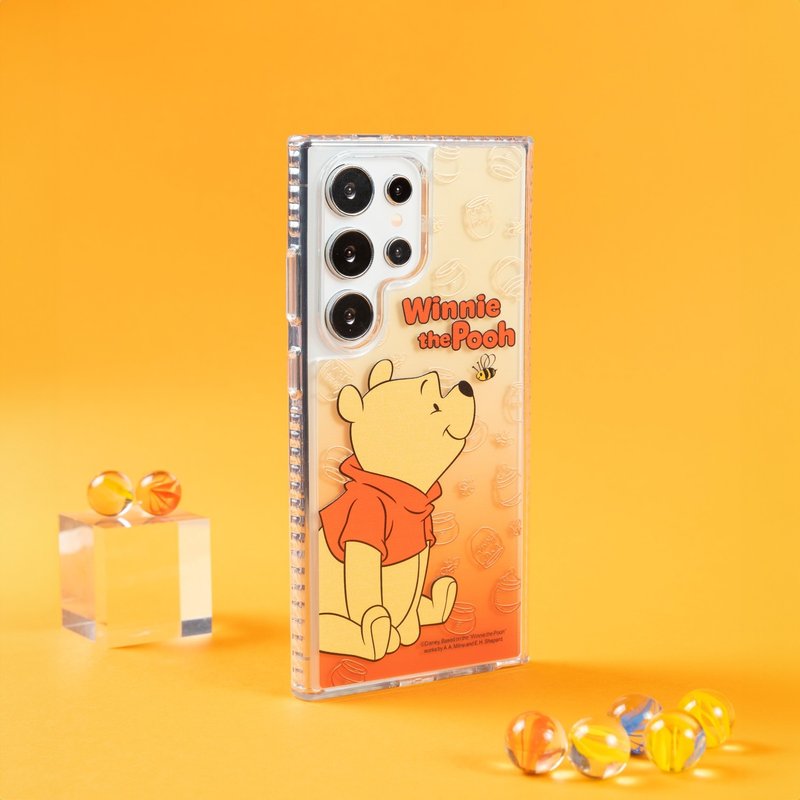 Winnie The Pooh iPhone16 Samsung Golden Case/Mirror Case/Hybrid Plus - เคส/ซองมือถือ - พลาสติก หลากหลายสี