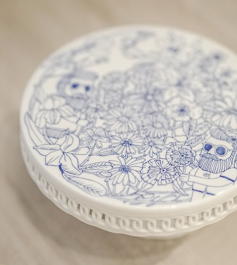6009 | Hand-painted ceramic plates | Porcelain painting - Pottery & Ceramics - Other Materials 