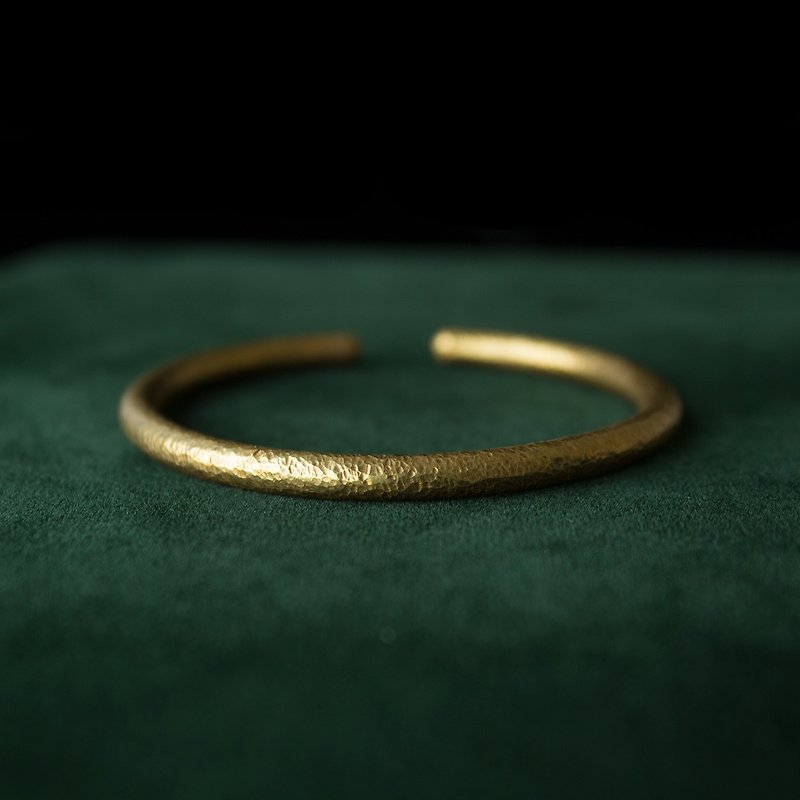 [Soid Studio Appropriate Product] Bronze Bracelet - Mottled - สร้อยข้อมือ - ทองแดงทองเหลือง 