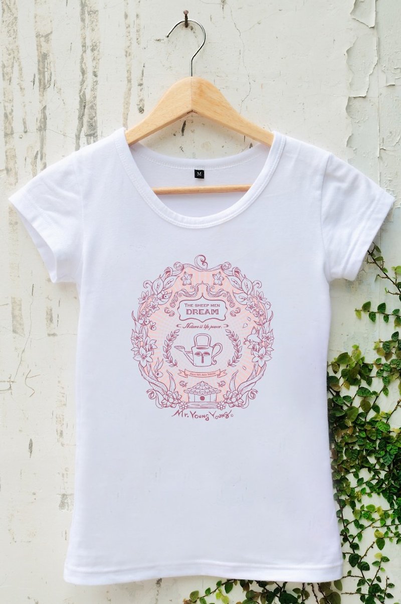 Totem T-Shirt - Straight S - Women's T-Shirts - Other Materials Pink